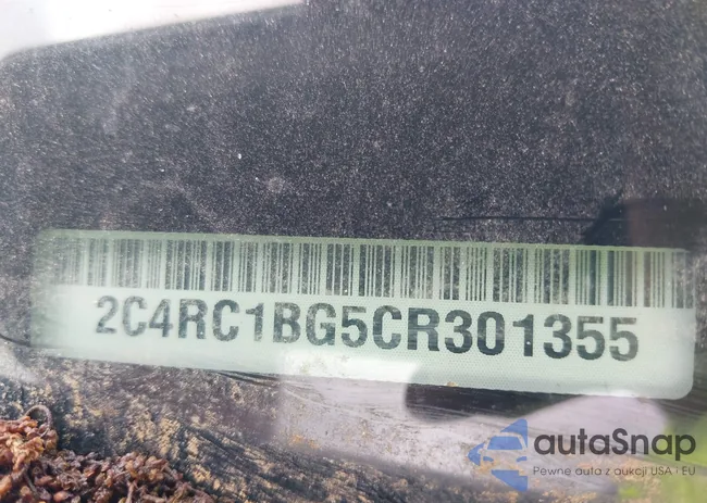 2C4RC1BG5CR301355: 42208636