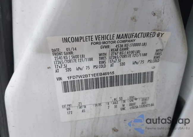 1FD7W2BT1EEB46915: 42208902