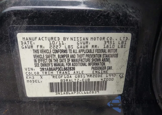 3N1AB6AP3CL662839: 42208273