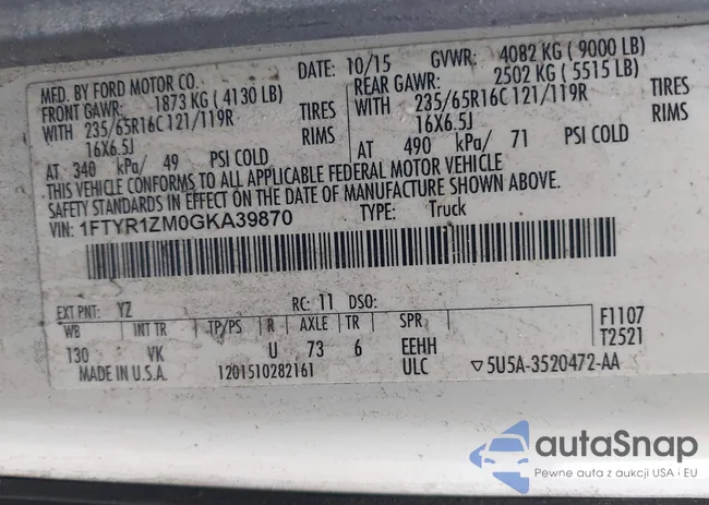 1FTYR1ZM0GKA39870: 42209469