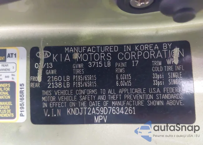 KNDJT2A59D7634261: 42209729