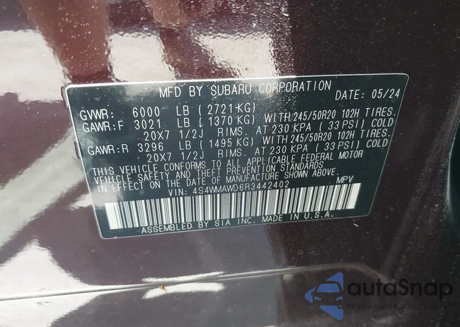 4S4WMAWD6R3442402: 42209344