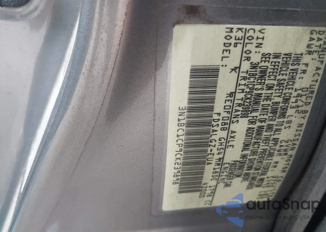 3N1BC1CP9CK239898: 42210704