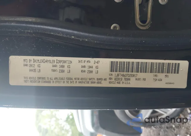 1J8FT48W37D293017: 42210854