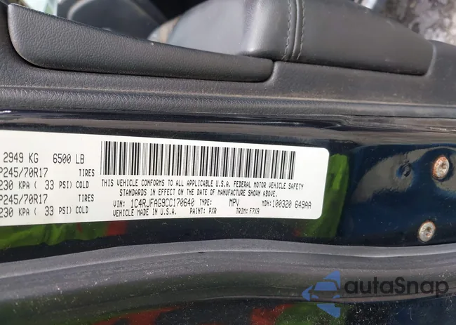 1C4RJFAG9CC170640: 42210904