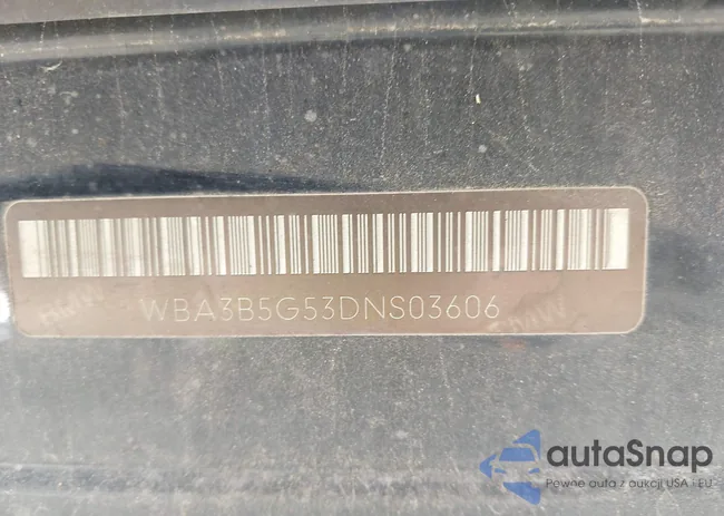 WBA3B5G53DNS03606: 42210078