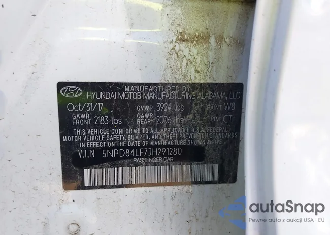 5NPD84LF7JH291280: 42210081