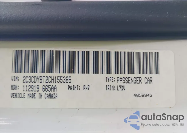 2C3CDYBT2CH155385: 42210312