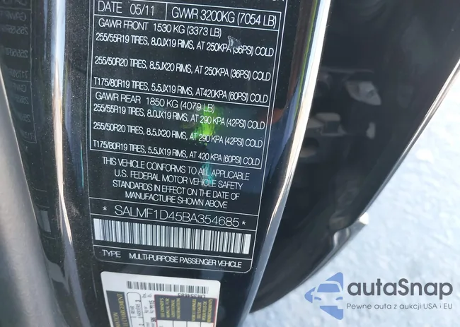 SALMF1D45BA354685: 42211420