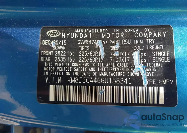 KM8J3CA46GU158341: 42211047