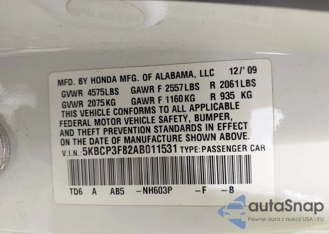 5KBCP3F82AB011531: 42212438