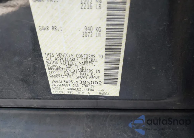 1N4AL3AP5FN385002: 42213794