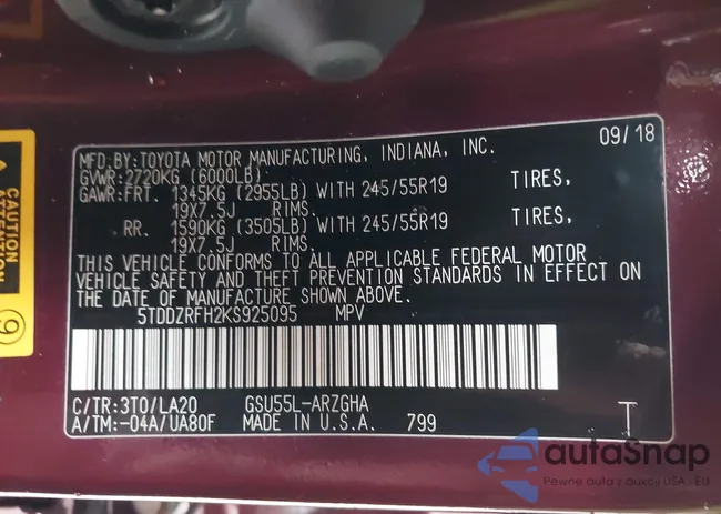 5TDDZRFH2KS925095: 42213913