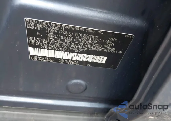 2T3BFREV7DW123764: 42213937