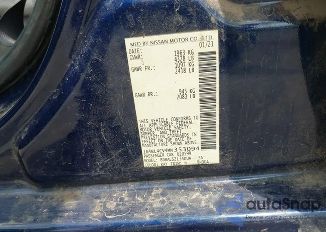 1N4BL4CV4MN353094: 42213947