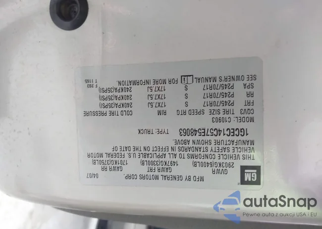 1GCEC14C57E548063: 42214003