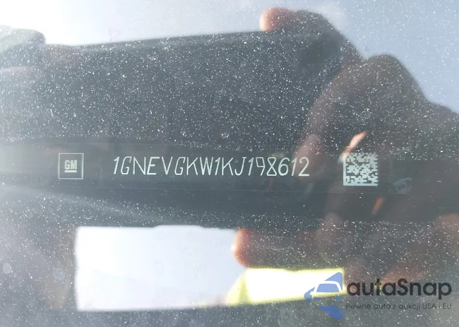 1GNEVGKW1KJ198612: 42213237