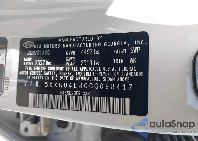 5XXGU4L30GG093417: 42214543