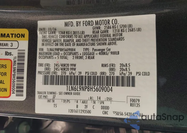 1LN6L9NP8H5609004: 42214660