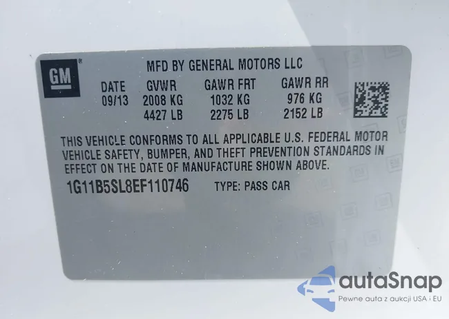 1G11B5SL8EF110746: 42214691