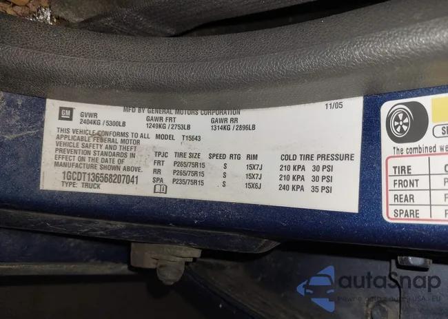 1GCDT136568207041: 42214697