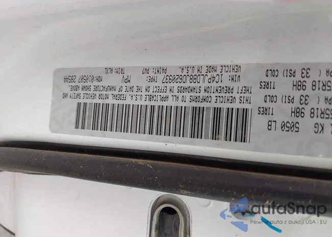 1C4PJLDB8JD620937: 42214704