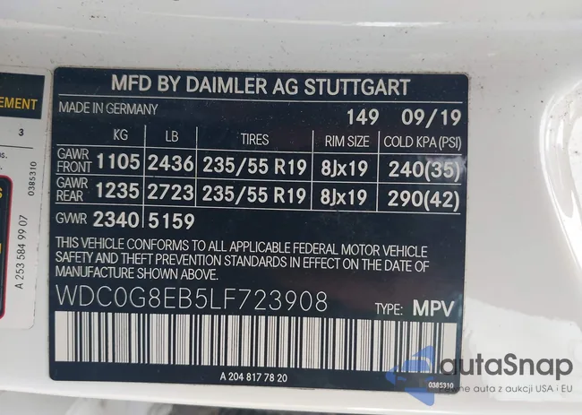 WDC0G8EB5LF723908: 42214866