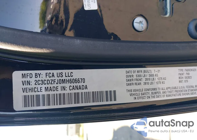 2C3CDZFJ0MH606670: 42215429