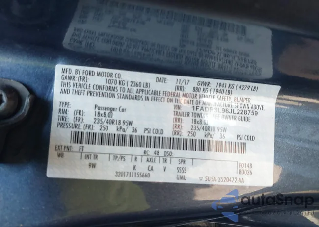 1FADP3L96JL228759: 42215854