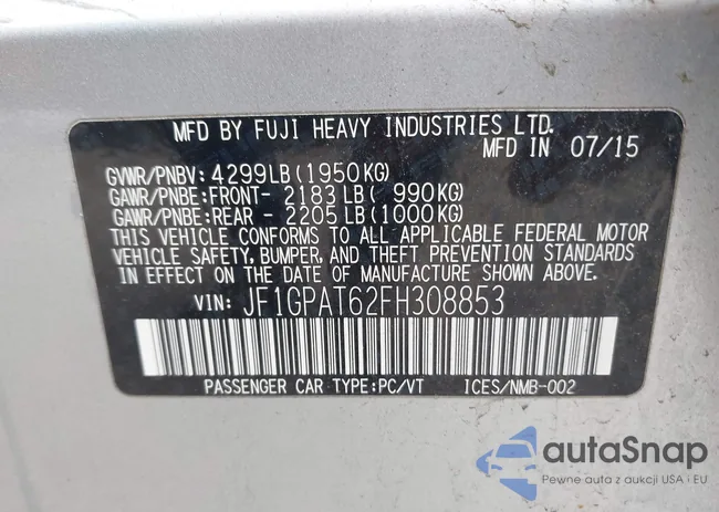 JF1GPAT62FH308853: 42215093