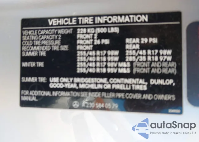 WDBSK75F55F098924: 42215237