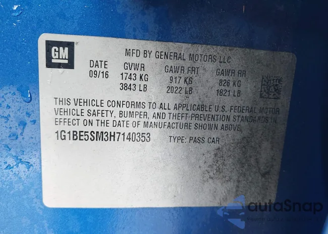 1G1BE5SM3H7140353: 42216476