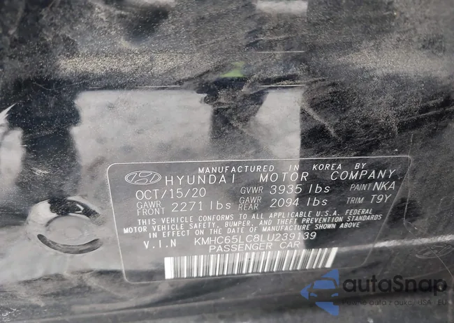 KMHC65LC8LU239139: 42216611