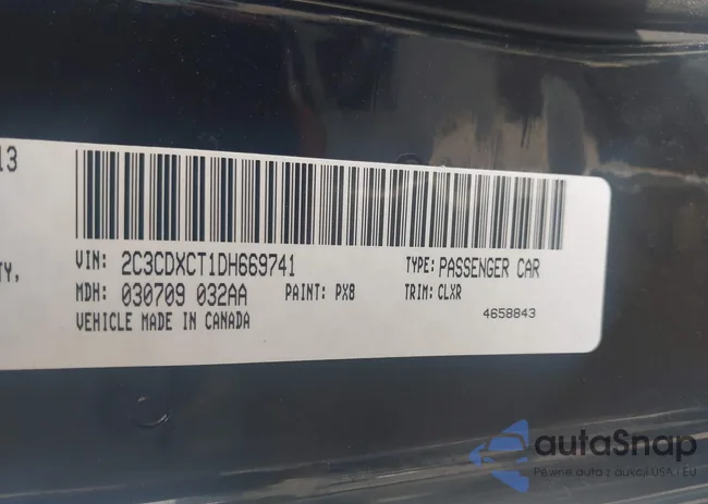 2C3CDXCT1DH669741: 42216950