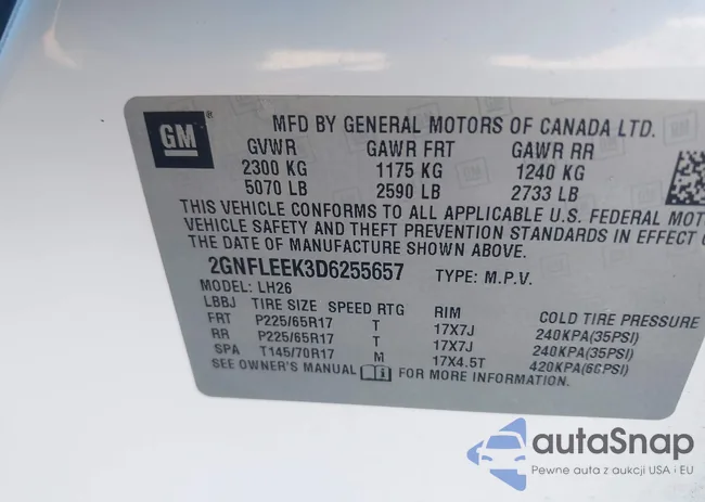 2GNFLEEK3D6255657: 42216972