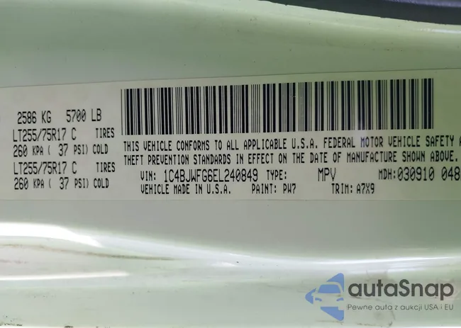 1C4BJWFG6EL240849: 42216082