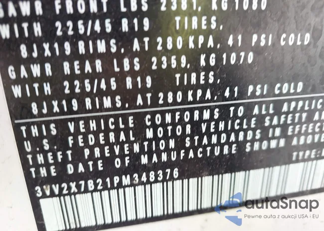 3VV2X7B21PM348376: 42216199