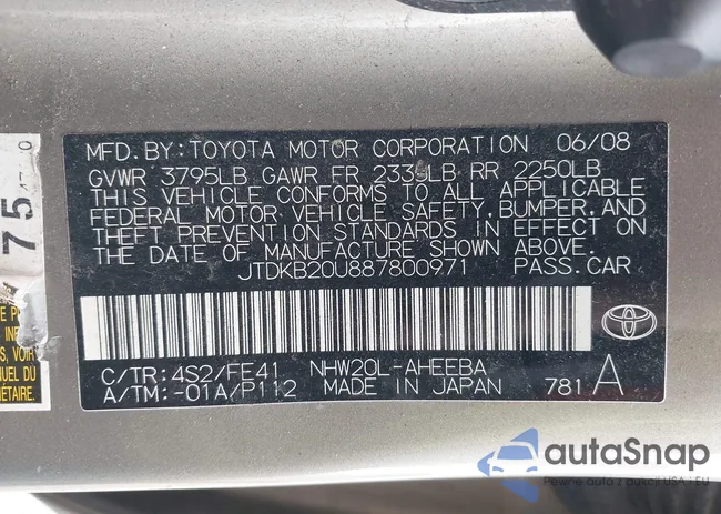 JTDKB20U887800971: 42218696