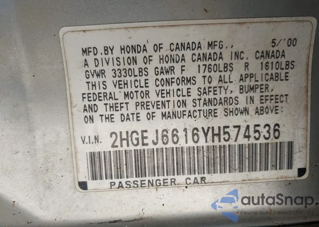 2HGEJ6616YH574536: 42218821