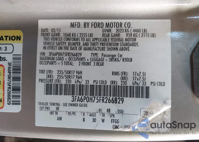 3FA6P0H75FR266829: 42219459