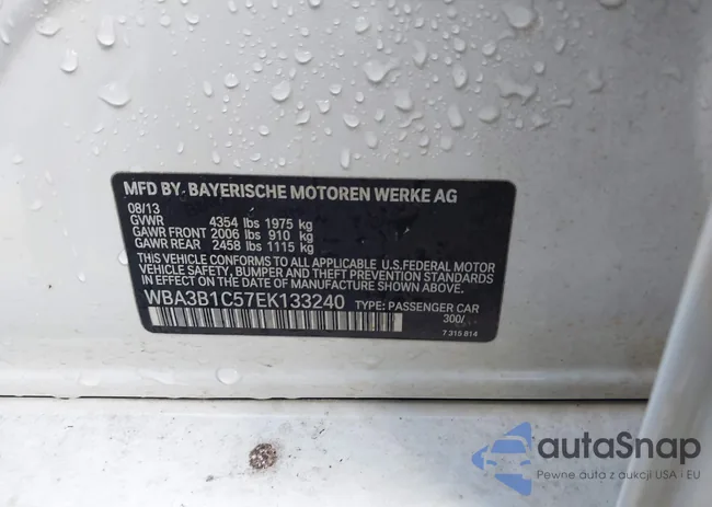 WBA3B1C57EK133240: 42219526