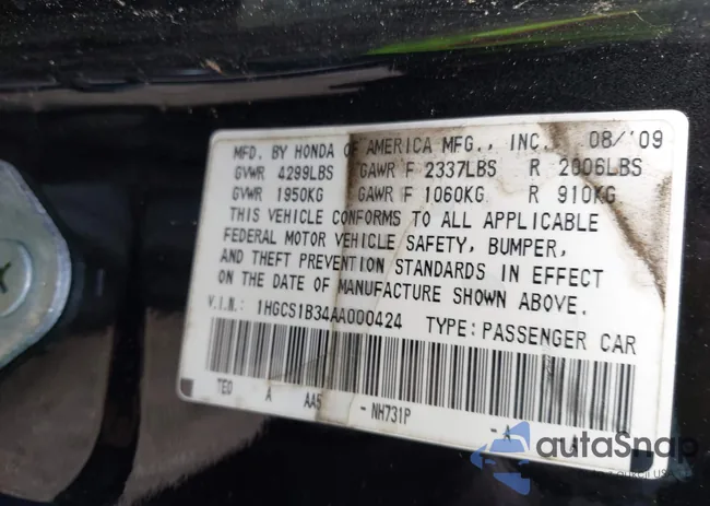 1HGCS1B34AA000424: 42219564