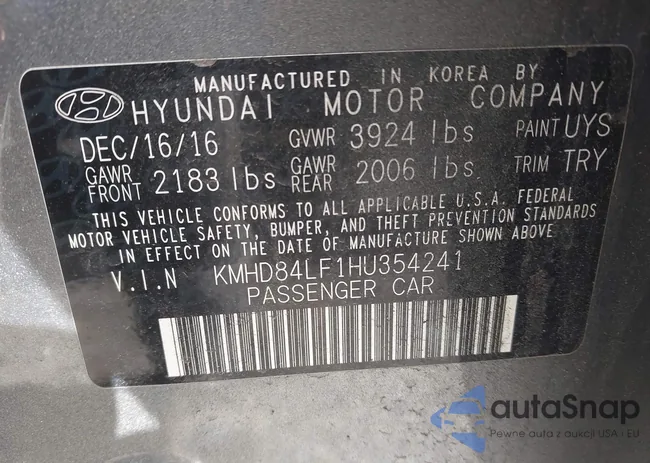 KMHD84LF1HU354241: 42219717