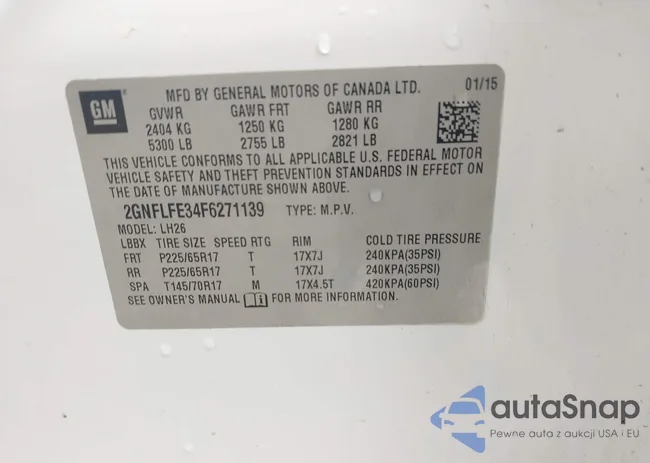 2GKFLXEK2F6175665: 42219808