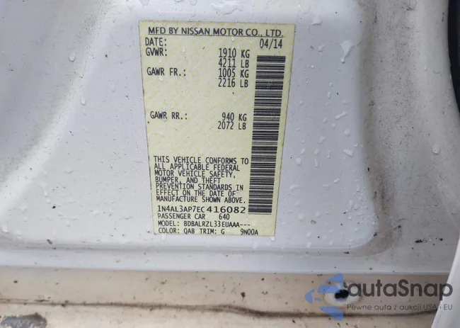 1N4AL3AP7EC416082: 42220454