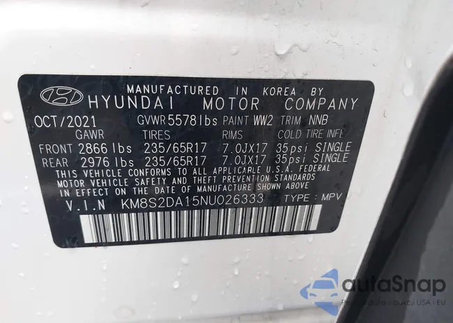 KM8S2DA15NU026333: 42220058