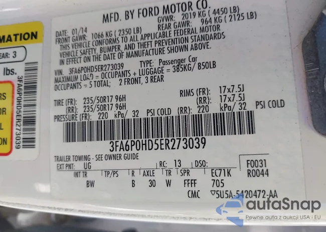 3FA6P0HD5ER273039: 42221553