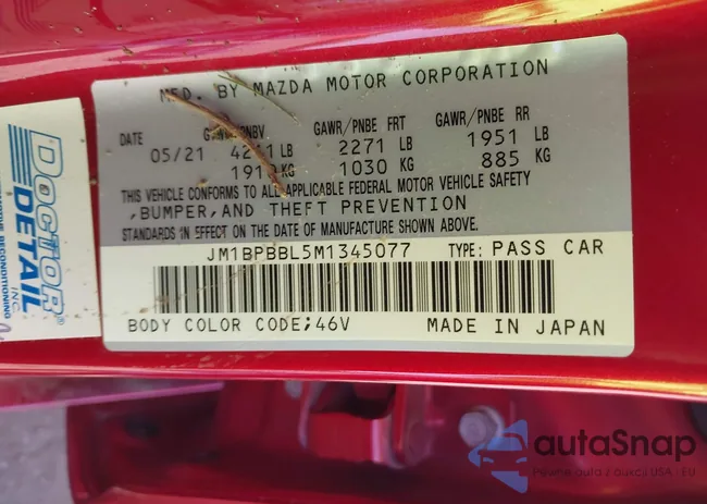 JM1BPBBL5M1345077: 42221122