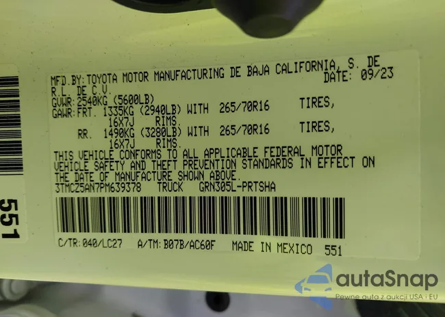 3TMCZ5AN7PM639378: 42222407