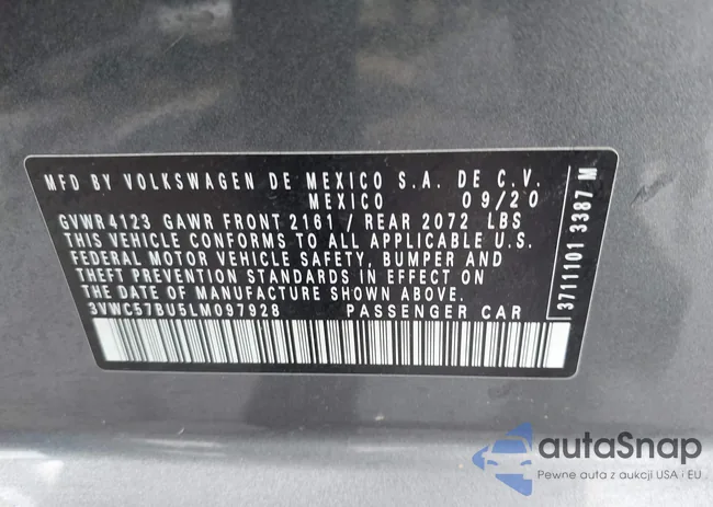 3VWC57BU5LM097928: 42222146